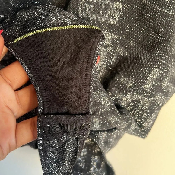 Wolford x GCDS Monogram Bodysuit in Black - Picture 5 of 11